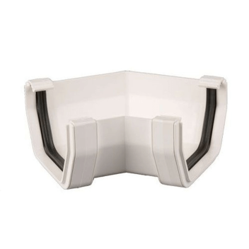 Squarestyle Gutter Angle - 135° White