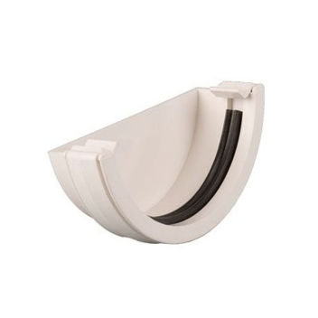 Roundstyle External Stopend White