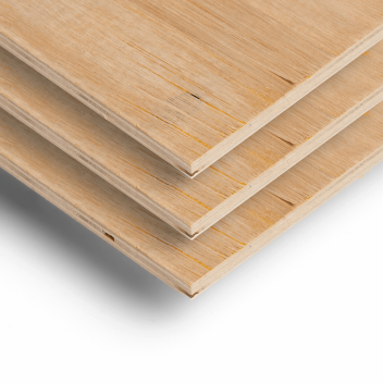 Hardwood Faced Plywood  9mm - 2.4 x 1.2m (8 x 4\')