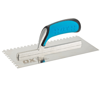 Ox Pro Notch Trowel - 12mm