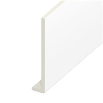uPVC  Square Capping Fascia Board  9 x 228 x 5000mm - White