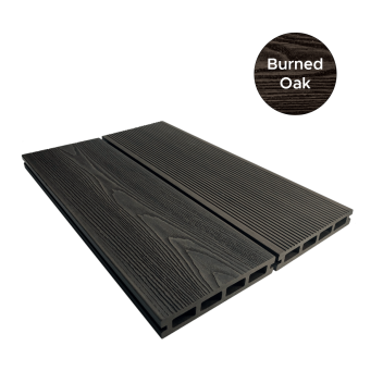 Composite Prime 3D Decking 3.6m - Burnished Oak