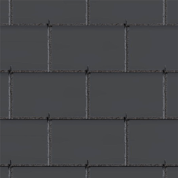 Cembrit Jutland 4mm Roofing Slate Black - 600 x 300mm