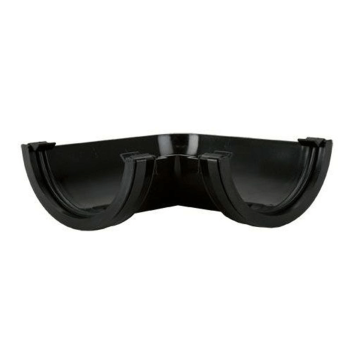 Roundstyle Gutter Angle -  90° Black