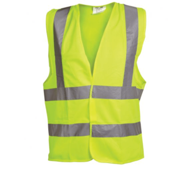 Ox Yellow Hi Visibility Vest - Size L