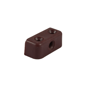 Timco Modesty Block Brown - 34 x 13 x 13mm (10pcs)