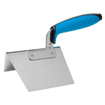 Ox Pro Dry Wall External Corner Trowel - 100 x 125mm