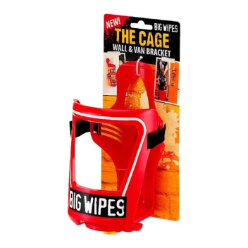 Big Wipes Cage Van and Wall Bracket