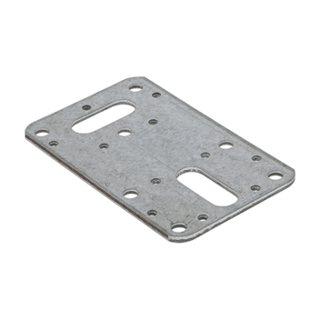 Timco Flat Connector Plate - 100 x 62mm (5pcs)