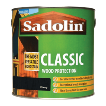 Sadolin Classic Wood Protection Ebony - 2.5L