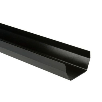 Squarestyle Gutter - 4m Black