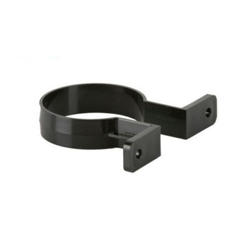 Roundstyle Downpipe Bracket Black