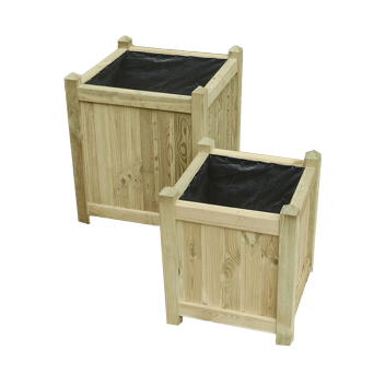 Square Planter Set