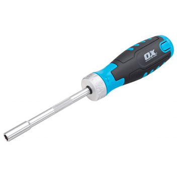 Ox Pro Heavy Duty Multibit Ratchet Screwdriver