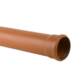 Single Socket Pipe - 110mm x 6m