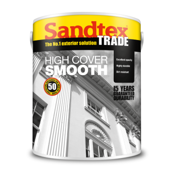 Sandtex Highcover Smooth Plymouth Grey - 5L