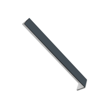 uPVC Square Fascia External Corner 300mm - Anthracite Grey